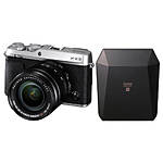 Fujifilm X-E3 Camera (Silver) with 18-55mm and Black SP-3 SQ Printer