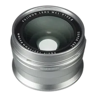 Fujifilm WCL-X100 II Wide Conversion Lens (Silver) for X100F X100V X100VI 0