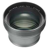 Fujifilm TCL-X100 II Tele Conversion Lens (Silver) for X100F X100V X100VI 0