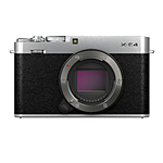 Fujifilm X-E4 Mirrorless Digital Camera Body - Silver