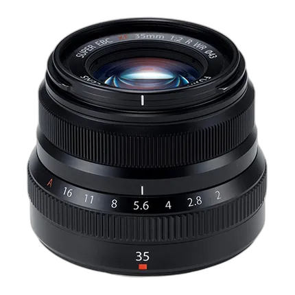 Fujifilm FUJINON XF 35mm f/2 R WR Lens (Black)