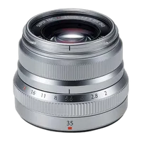 Fujifilm FUJINON XF 35mm f/2 R WR Lens (Silver) 0