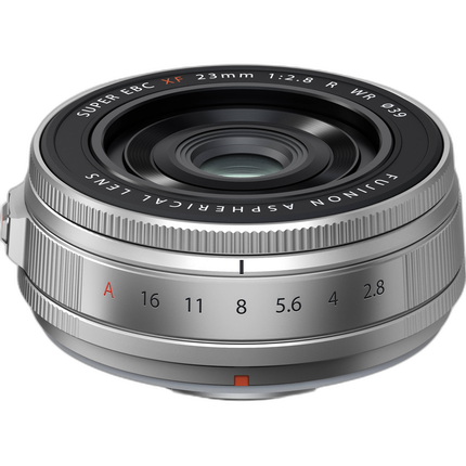 Fujifilm XF23mm F2.8 R WR Lens- Silver