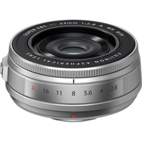 Fujifilm XF23mm F2.8 R WR Lens- Silver