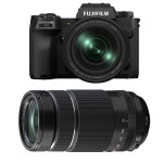 Fujifilm X-H2 Mirrorless Camera with XF16-80mm  and  XF70-300mm Lenses