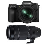Fujifilm X-H2 Mirrorless Camera with XF16-80mm  and  XF100-400mm Lenses