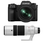 Fujifilm X-H2 Mirrorless Camera with XF16-80mm  and  XF150-600mm Lenses