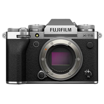 FUJIFILM X-T5 Mirrorless Digital Camera (Body Only, Silver)