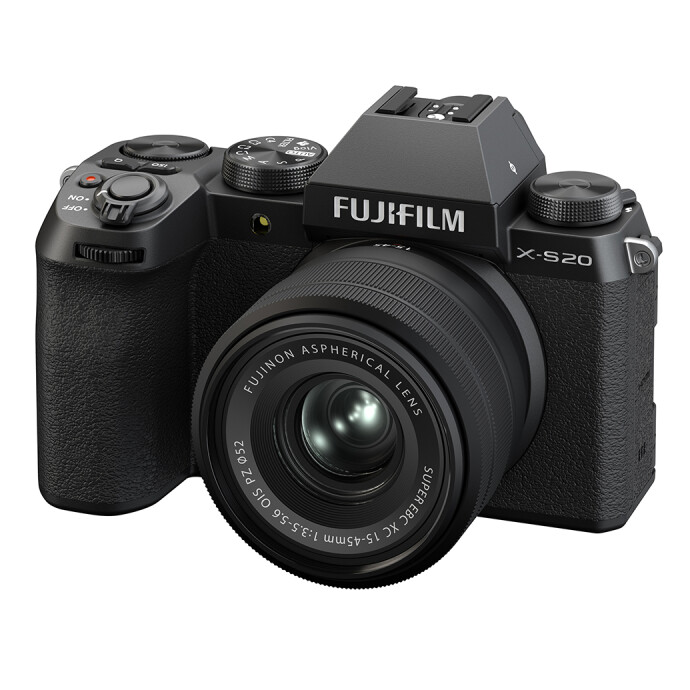 Fujifilm X-S20 Mirrorless Camera with XC15-45mmF3.5-5.6 OIS PZ