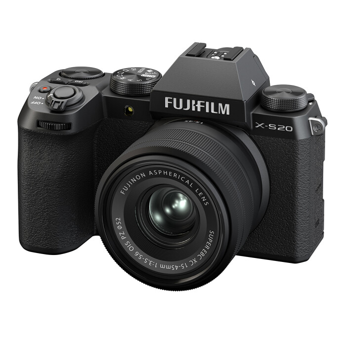 Fujifilm X-S20 Mirrorless Camera with XC15-45mmF3.5-5.6 OIS