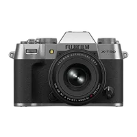 Fujifilm X-T50 Digital Camera (Silver) with XF 16-50mm Lens 0