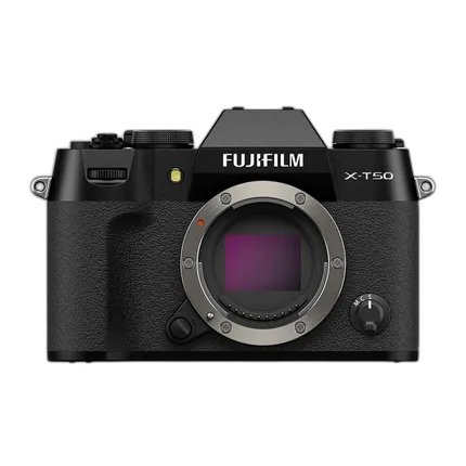 Fujifilm X-T50 Digital Camera (Charcoal Silver) with XF 16-50mm Lens