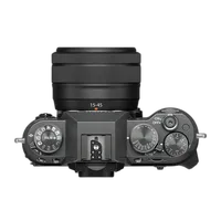 Fujifilm X-T50 Digital Camera (Charcoal Silver) with XC 15-45mm Lens 3