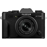 FUJIFILM X-T30 III Mirrorless Camera Body with XC13-33mm Lens Kit - Black 0