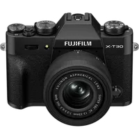 FUJIFILM X-T30 III Mirrorless Camera Body with XC13-33mm Lens Kit - Black 9