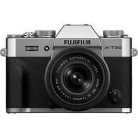FUJIFILM X-T30 III Mirrorless Camera Body with XC13-33mm Lens Kit - Silver 0