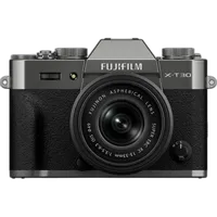 FUJIFILM X-T30 III Mirrorless Camera Body with XC13-33mm Lens Kit - Charcoal 0