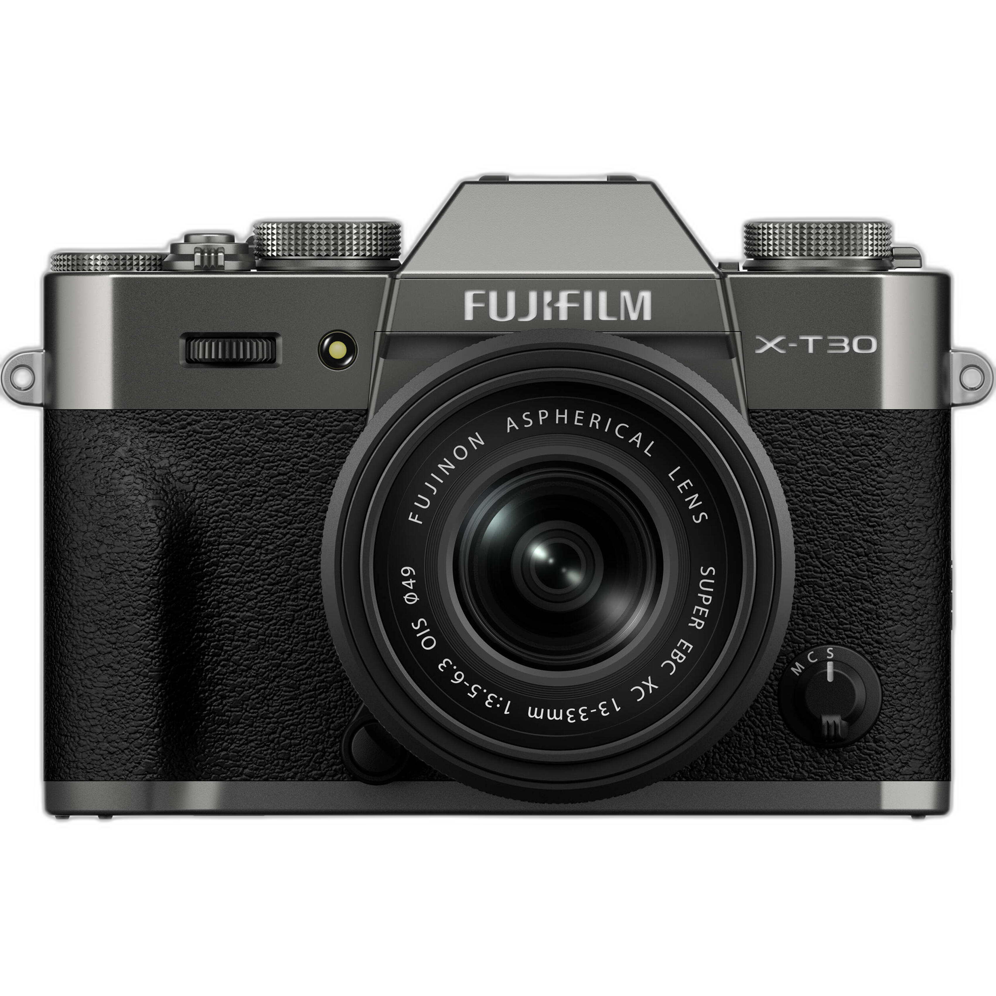 FUJIFILM X-T30 III Mirrorless Camera Body with XC13-33mm Lens Kit - Charcoal