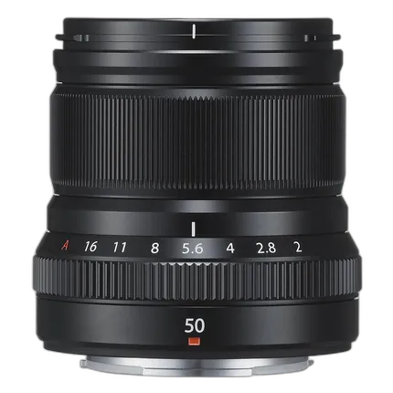 Fujifilm FUJINON XF 50mm f/2 R WR Lens (Black)