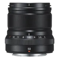 Fujifilm FUJINON XF 50mm f/2 R WR Lens (Black) 0