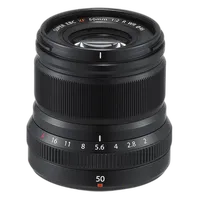 Fujifilm FUJINON XF 50mm f/2 R WR Lens (Black) 1