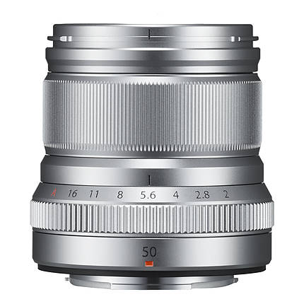 Fujifilm XF50mm F/2 R WR Lens (Silver)