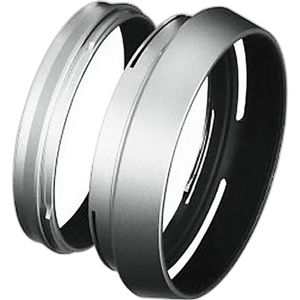Fujifilm LH-X100 Silver Lens Hood with Adapter for X100V X100VI