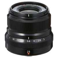 Fujifilm XF 23mm f/2 R WR Lens (Black)