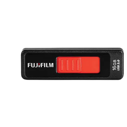 Fujifilm 16GB USB 3.0 Capless Slider Flash Drive