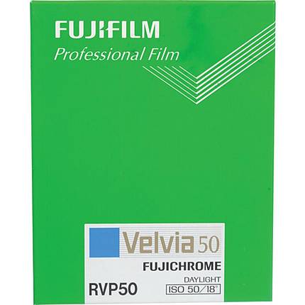 FujiFilm Velvia 50 ASA  8x10 (20 sheets)