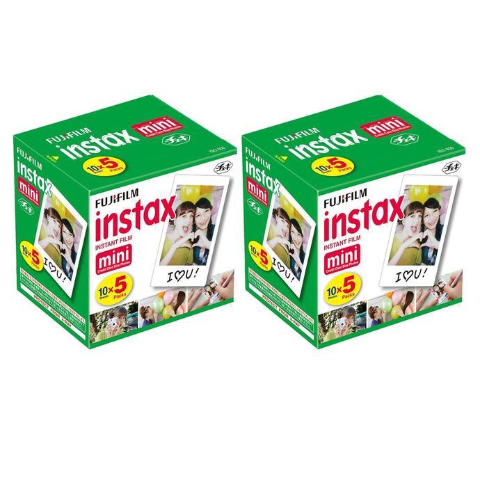 Instax Mini Ten Pack (100 exposures) 10-SINGLE PACKS | Film & Supplies | Fujifilm at Unique Photo