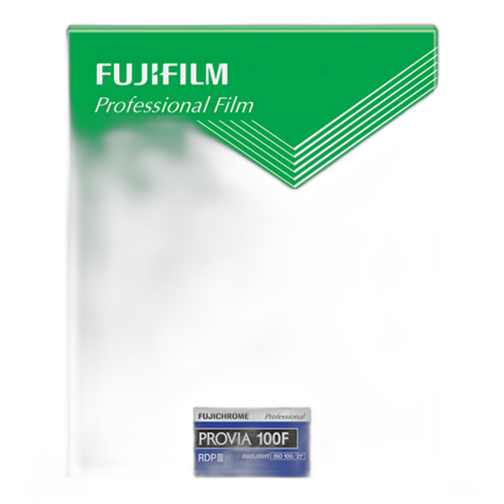 Fujifilm Provia 100F film box