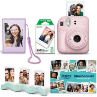 Fujifilm Mini 12 Holiday Bundle - Blossom Pink 4