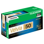 FUJIFILM Fujichrome Velvia 50 RVP 50 Color Transparency Film - 120