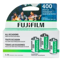 Fujifilm 400 Color Negative Film (35mm, 36 Exposures, 3 Rolls) 0