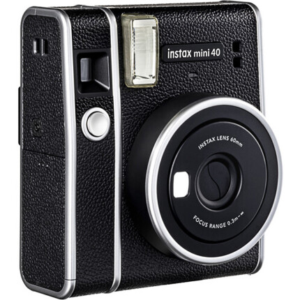 Fujifilm Instax Mini 40 Instant Film Camera (Black)