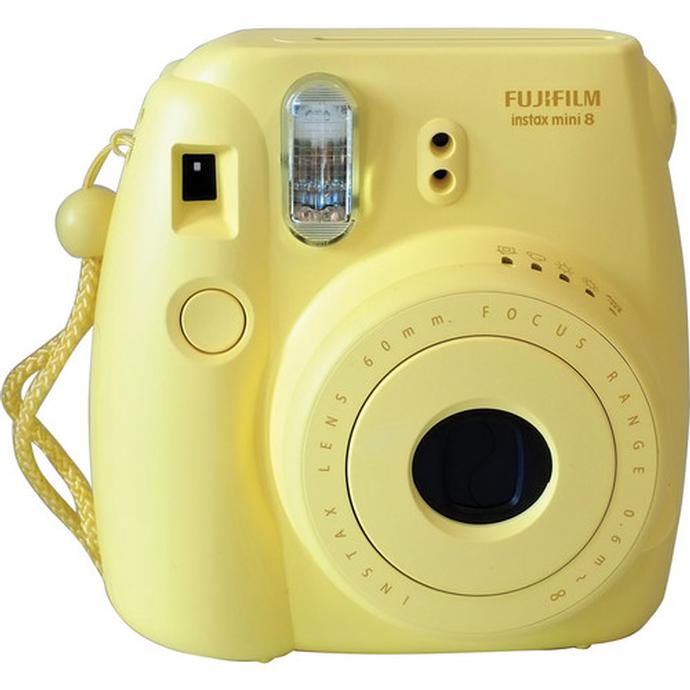 Afrikaanse residu Dubbelzinnig Fujifilm Instax Mini 8 Instant Film Camera - Yellow | Instant Film Cameras  | Fujifilm at Unique Photo