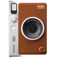 Fujifilm Instax Mini Evo Hybrid Instant Camera (Brown) 0