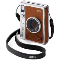 Fujifilm Instax Mini Evo Hybrid Instant Camera (Brown) 2
