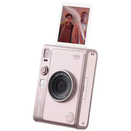 FUJIFILM instax mini EVO Hybrid Instant Camera (Gentle Rose)