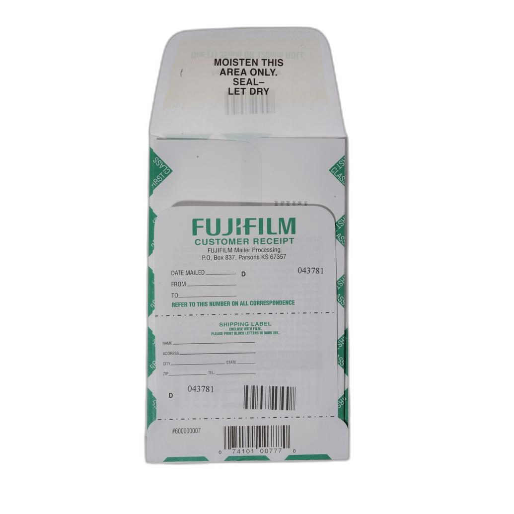 Fujifilm Pre-Paid Processing Mailer