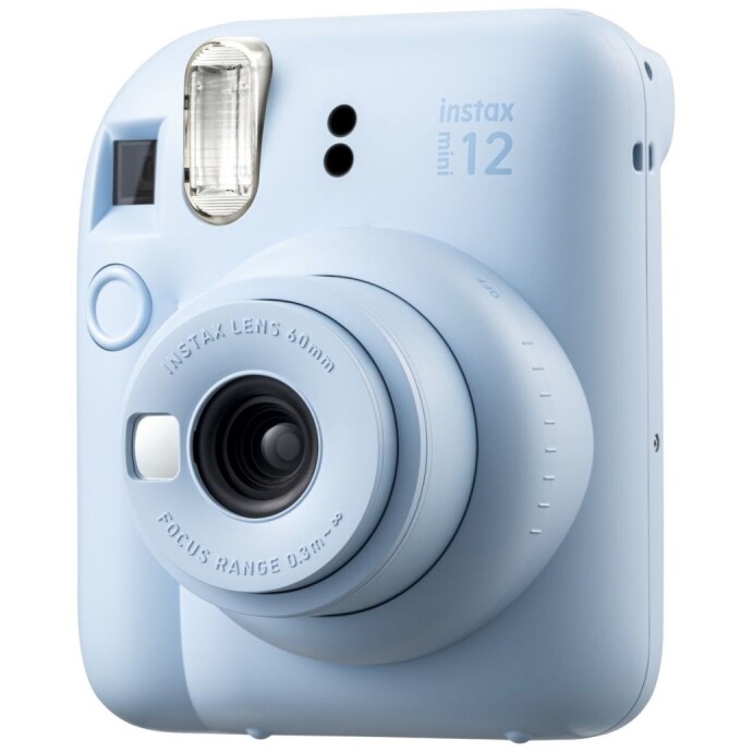 Fujifilm Instax Mini 12 Instant Print Film Camera (Pastel Blue