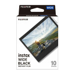 Fujifilm INSTAX WIDE Black Instant Film Pack (10 Sheets)