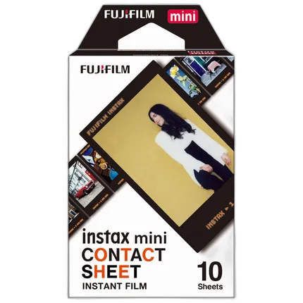 Fujifilm INSTAX MINI Contact Sheet Instant Film (10 Exposures)