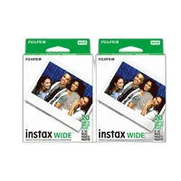 Fujifilm INSTAX WIDE Film Four Pack Instant Film (40 Exp) 210/300/400 CAMERA 0