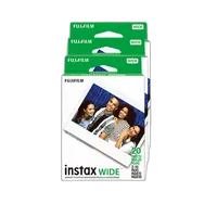 Fujifilm Instax Instant Wide Film 3x Twin Packs (60 EXP) 210/300/400 CAMERAS 0