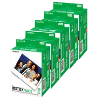 Fujifilm Instax Instant Wide Film 5x Twin Packs (100 EXP)210/300/400 CAMERAS 0