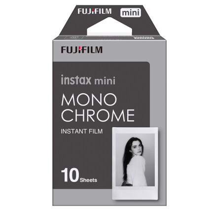 Fujifilm Instax Mini Monochrome Instant Film (10 Exposures)