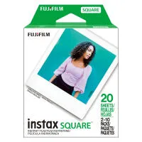 Fujifilm INSTAX SQUARE Twin Pack Instant Film (20 Exposures) 1