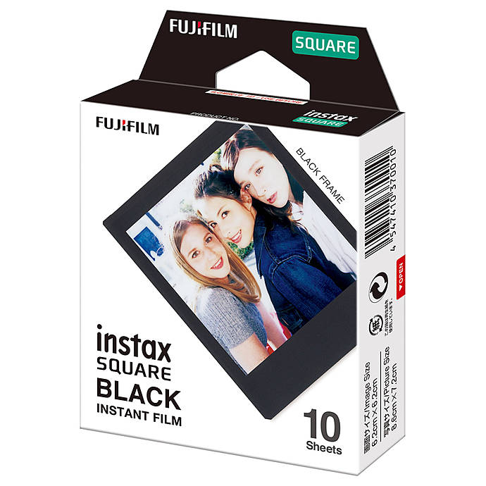 Discriminatie Beperking Wereldvenster Fujifilm Instax Square Film - Black Frame | Film & Supplies | Fujifilm at  Unique Photo